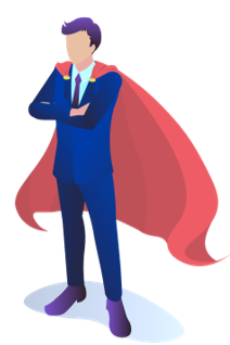 ヒーローイラスト